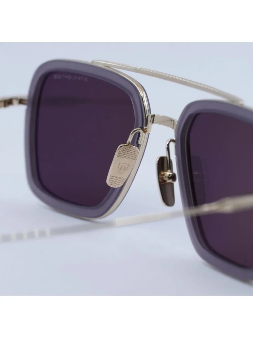 Dita FLIGHT-006-7806-C Sunglasses Grey / Gold Aviator Frame, Dark Grey Lenses